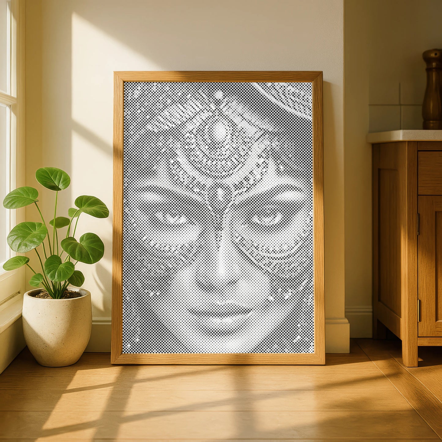 Arab Woman with Jewel Mask | Dot Painting Kit