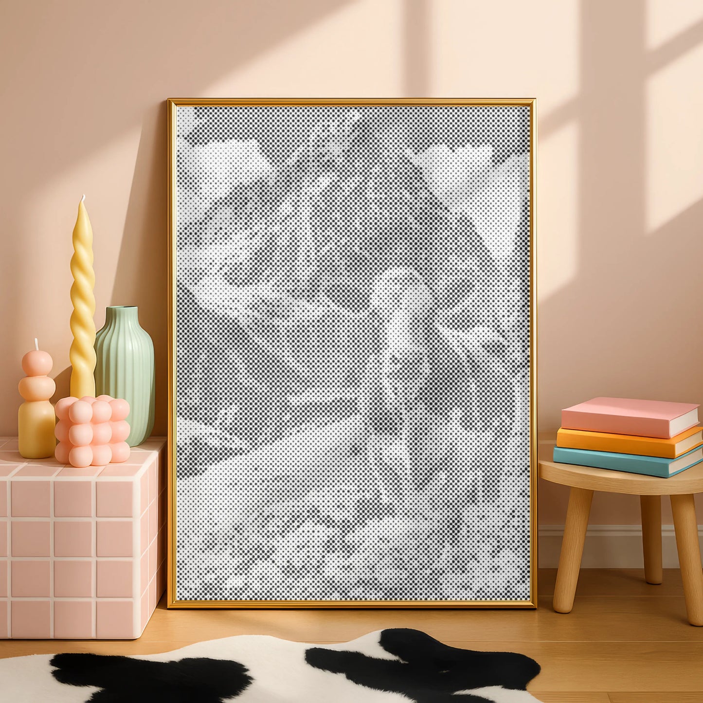 Cow in the Meadow | Dot Painting Kit