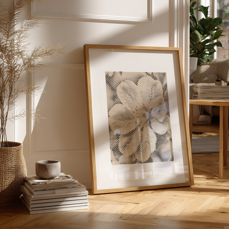 Apple Blossom | Dot Painting Kit finished dot painting artwork