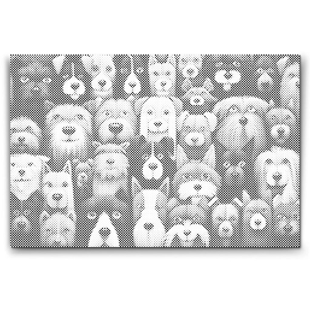 Dogs, Dogs, Dogs Dot Painting Kit diy set