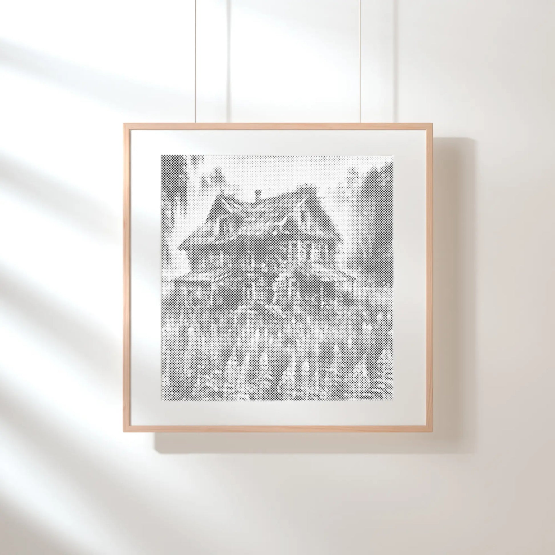 Abandoned House | Dot Painting Kit