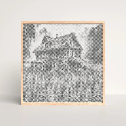Abandoned House | Dot Painting Kit gift