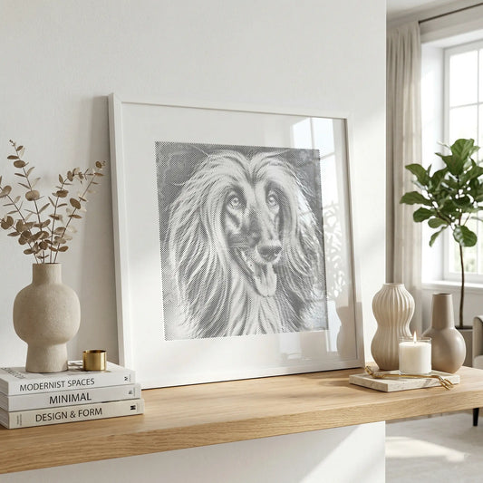 Afghan Hound | Dot Painting Kit