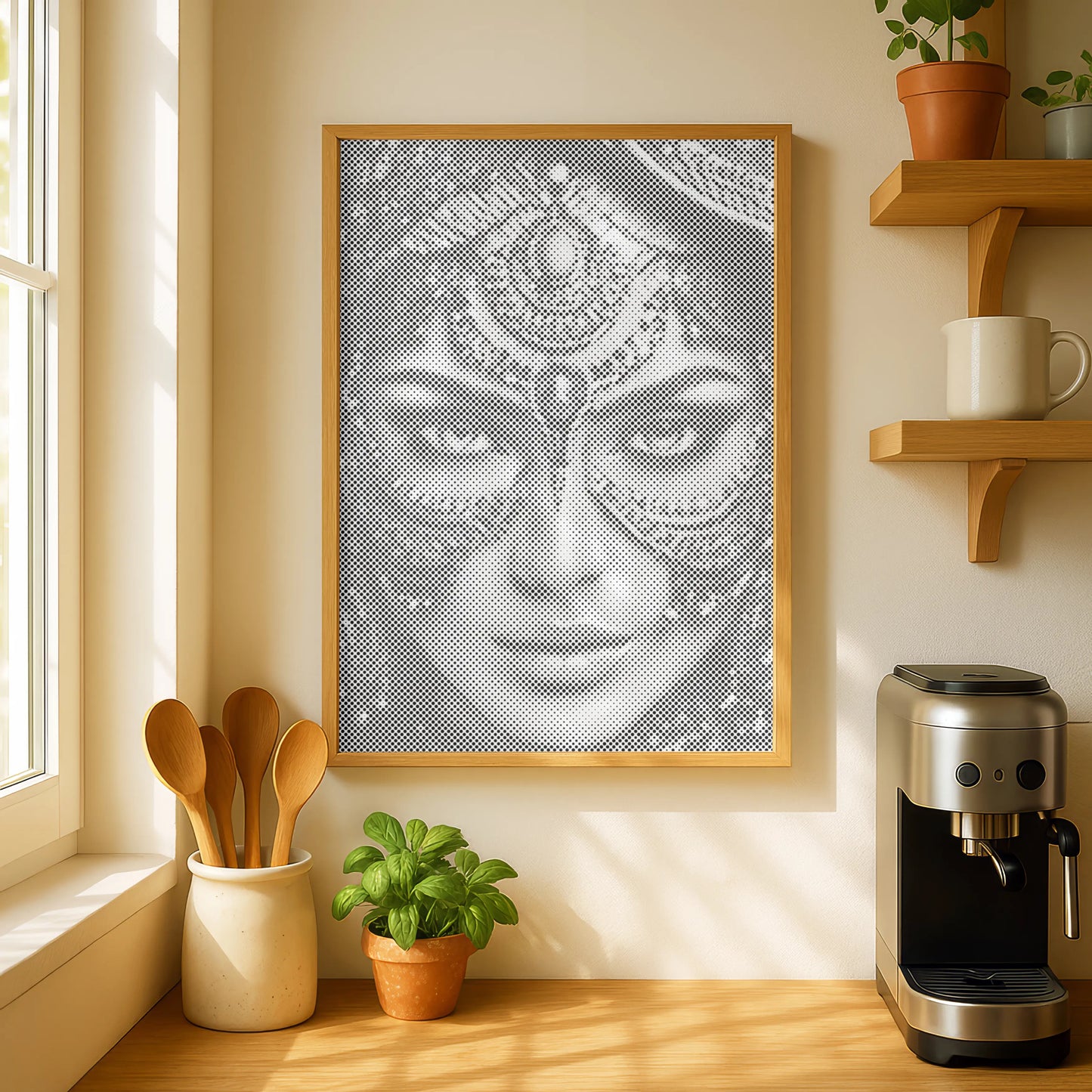 Arab Woman with Jewel Mask | Dot Painting Kit