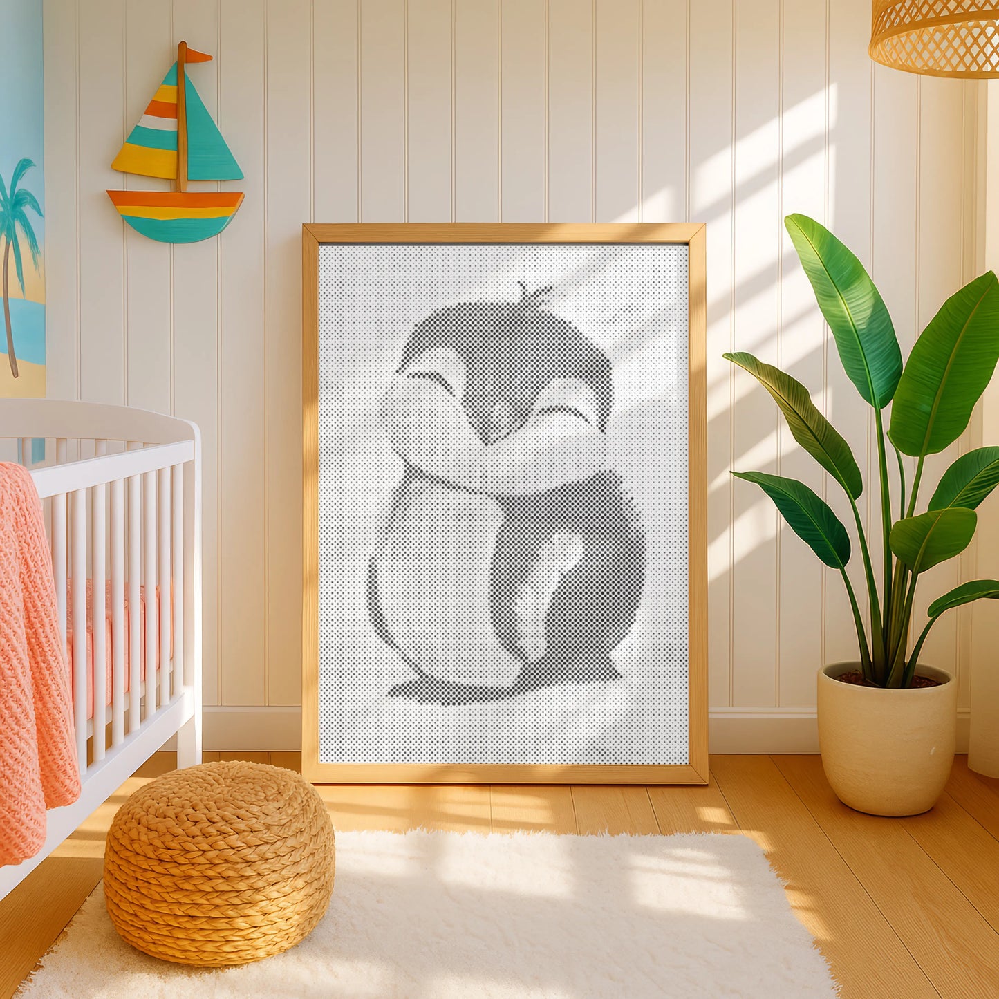 Cute Baby Penguin | Dot Painting Kit