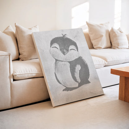 Cute Baby Penguin | Dot Painting Kit