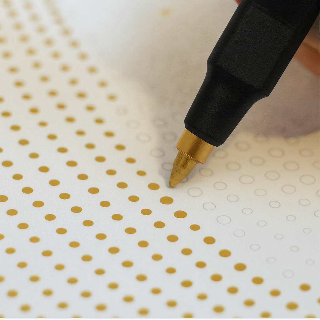 Dot Painting Marker in Gold from Paint By Dots