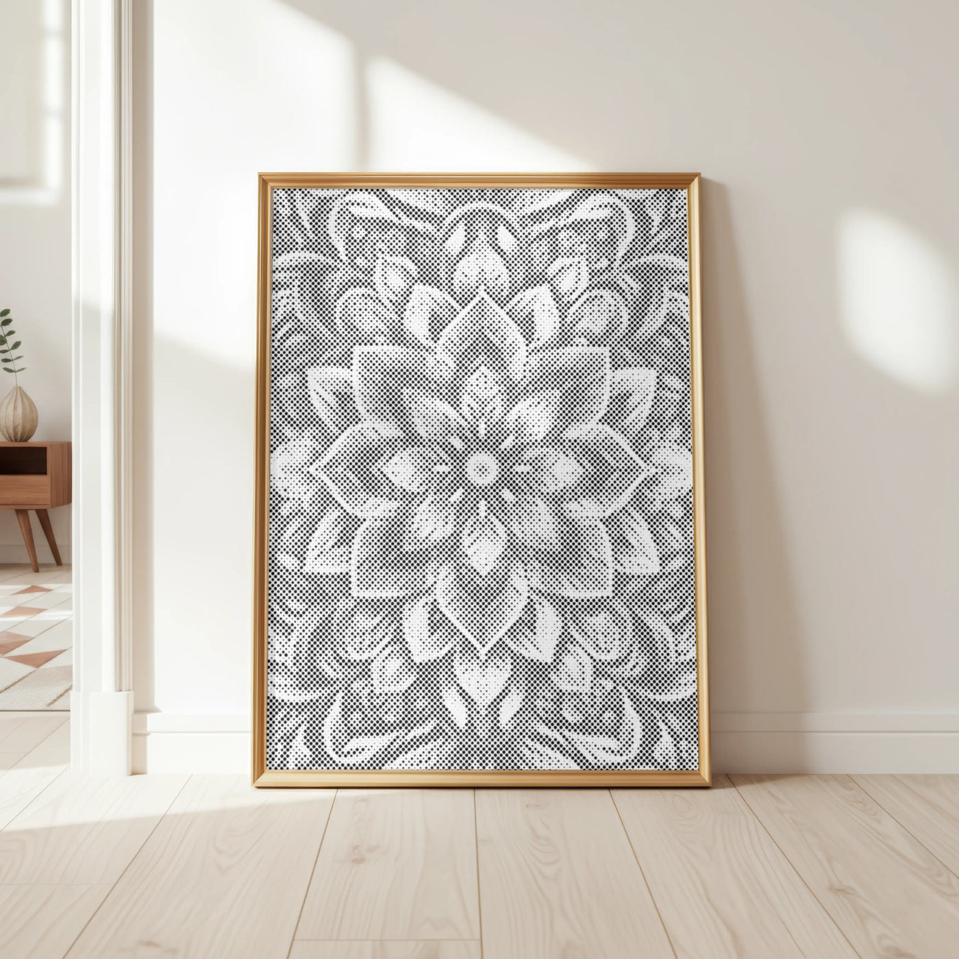 Floral Mandala | Dot Painting Kit