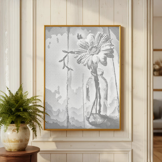 Flower in a Glass | Dot Painting Kit