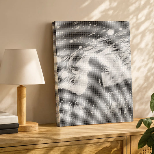 Girl Under the Stars | Dot Painting Kit