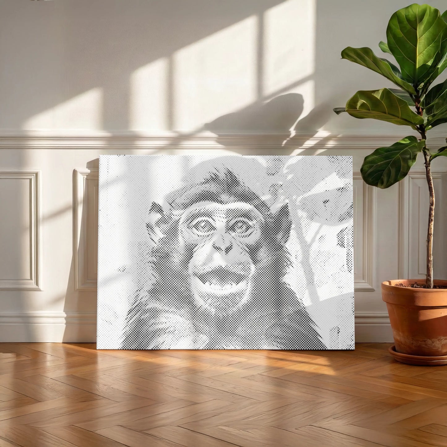 Happy Monkey | Dot Painting Kit