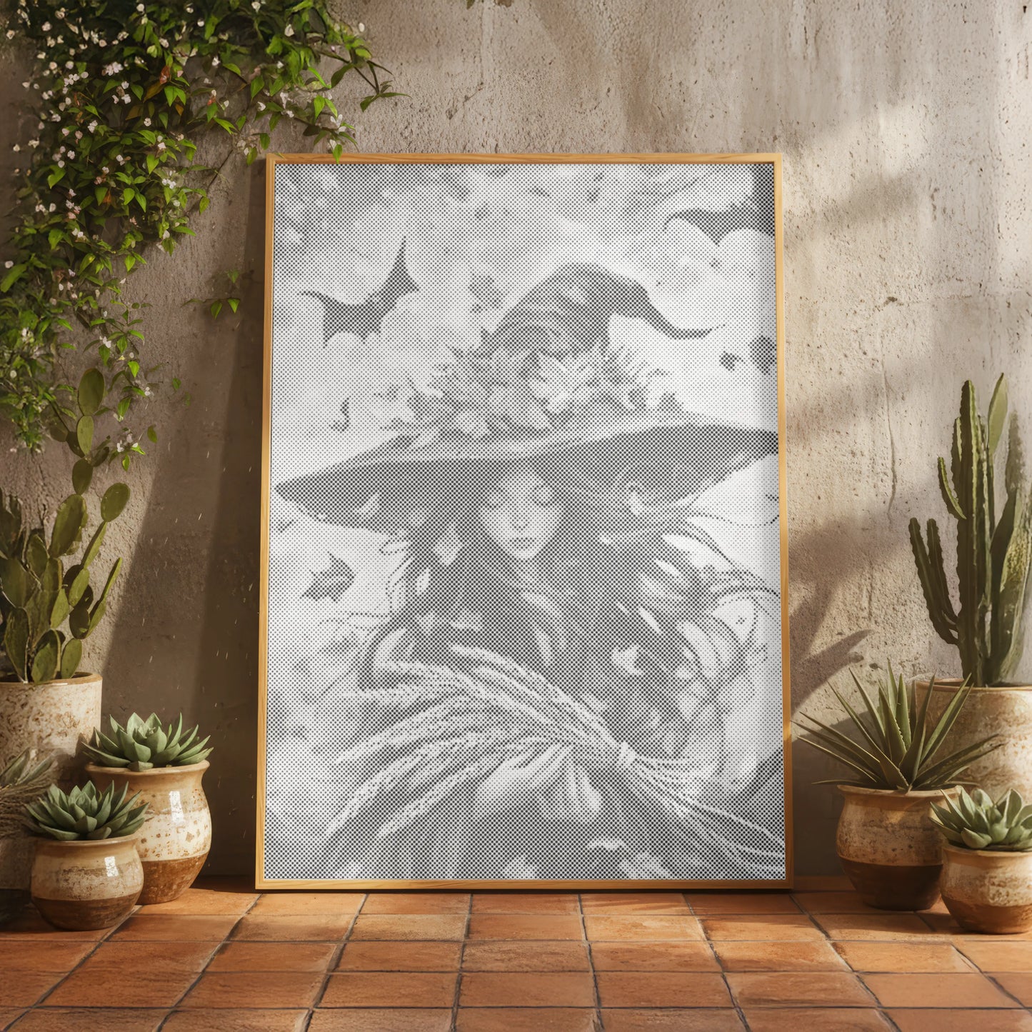 Harvest Witch | Dot Painting Kit