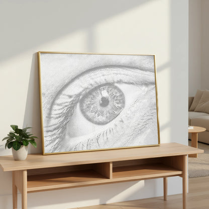 Human Eye Dot Painting Kit diy art