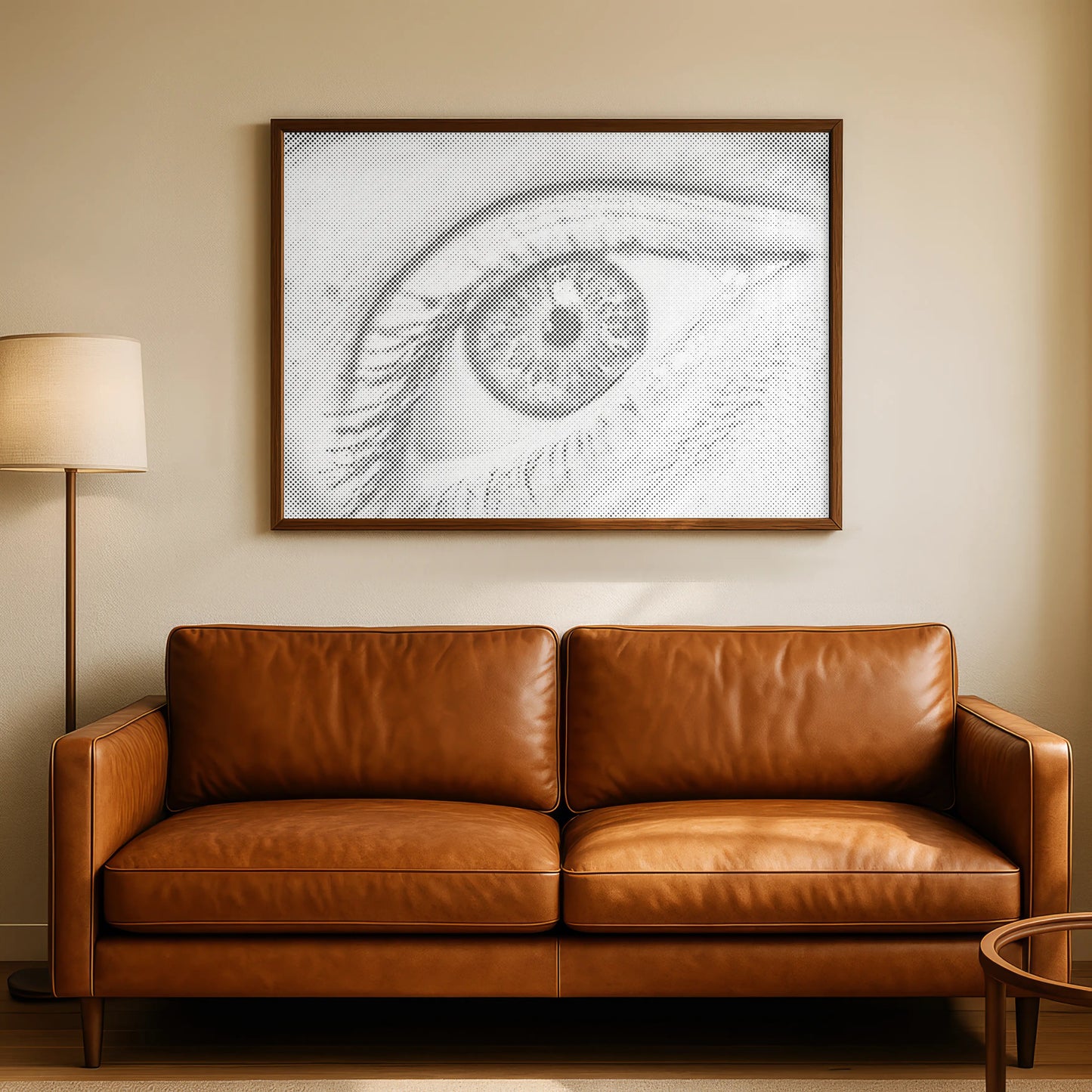 Human Eye Dot Painting Kit livingroom crafty wall art