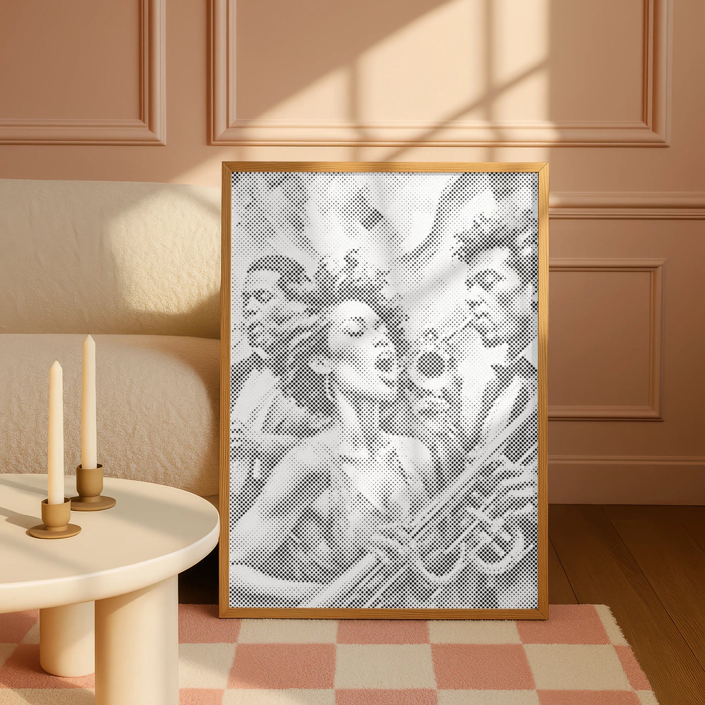 Jazz Singer Wall Art | Dot Painting Kit