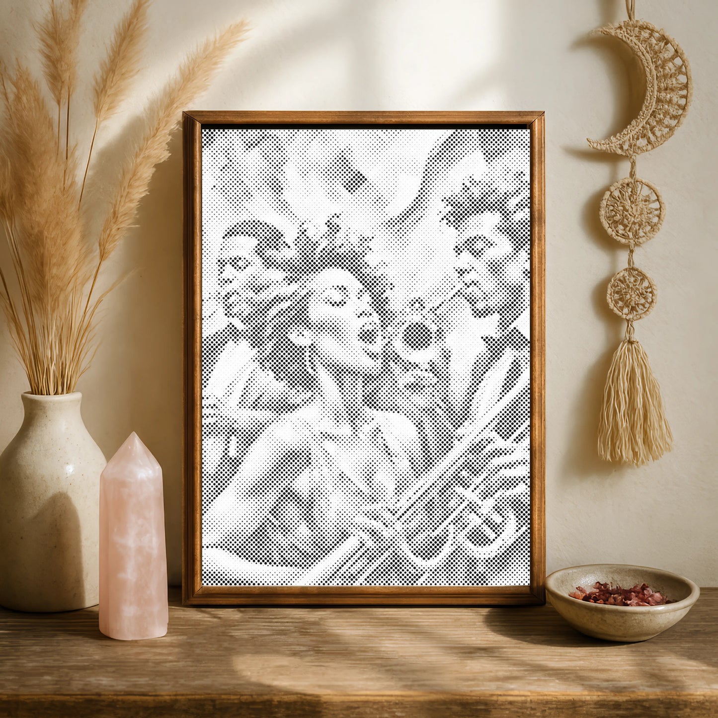 Jazz Singer Wall Art | Dot Painting Kit