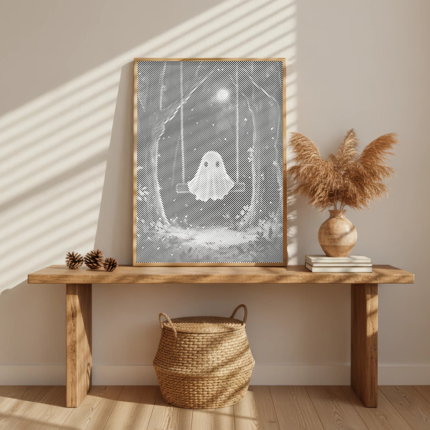 Little Ghost on a Swing | Dot Painting Kit