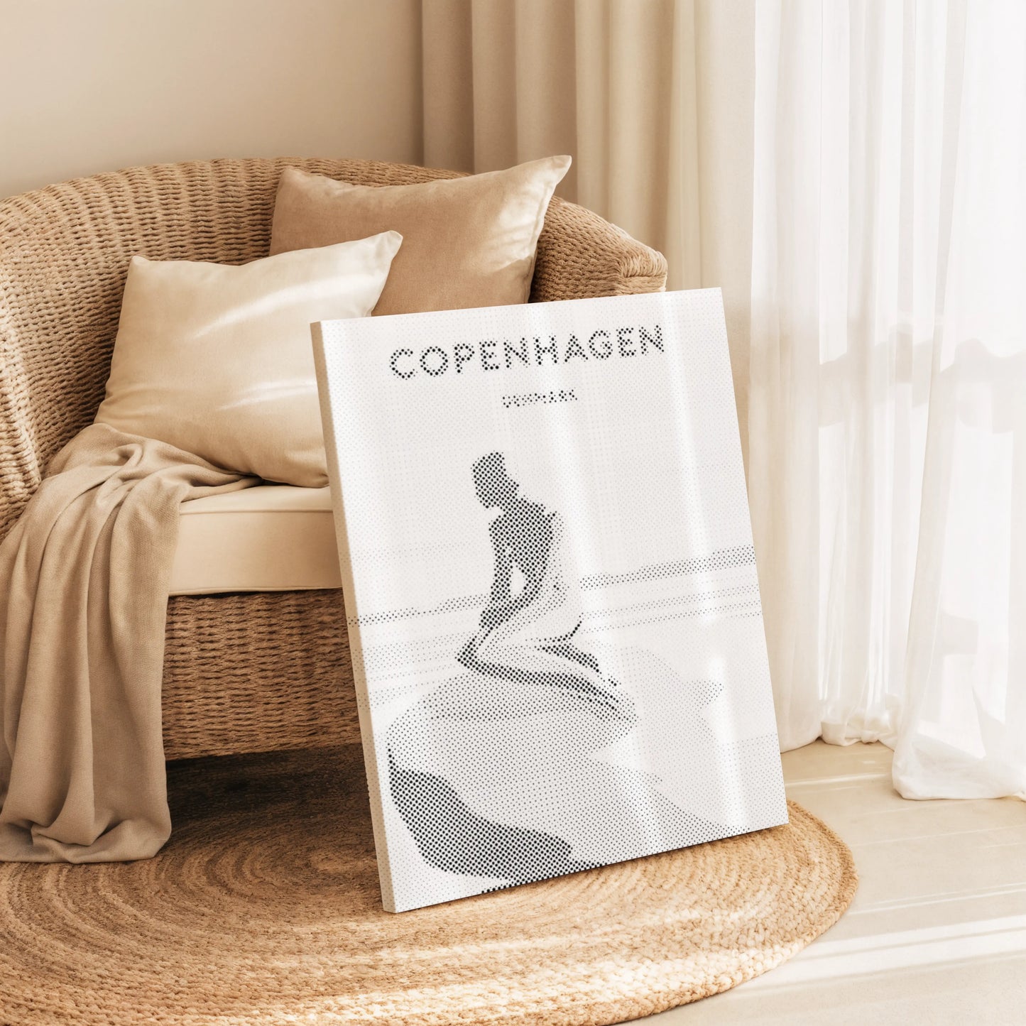 Little Mermaid Copenhagen | Dot Painting Kit
