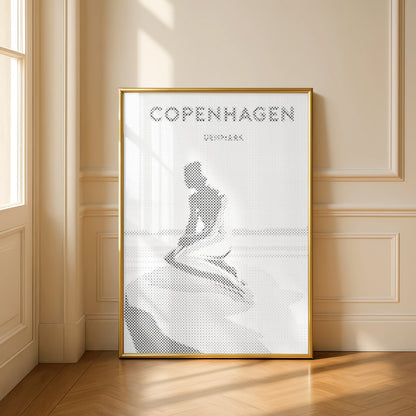Little Mermaid Copenhagen | Dot Painting Kit
