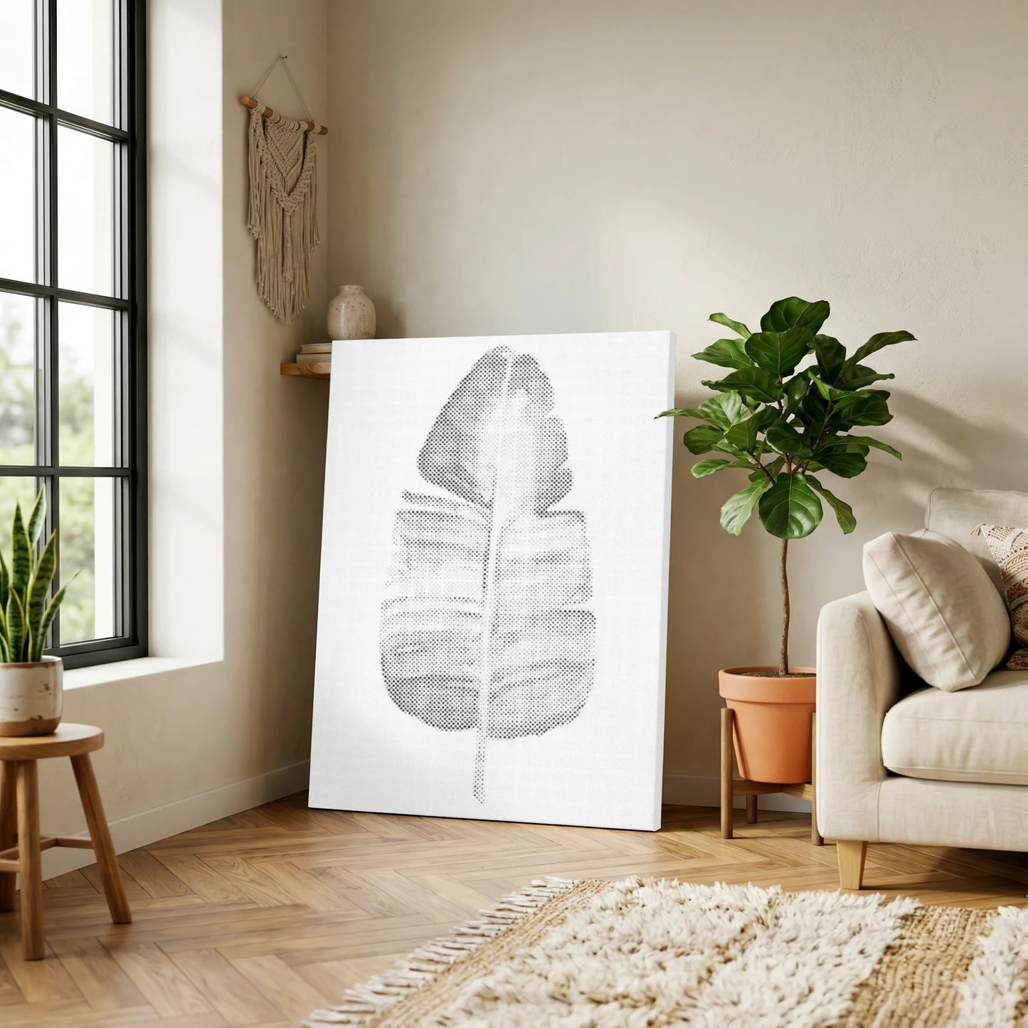 Minimalist Banana | Dot Painting Kit