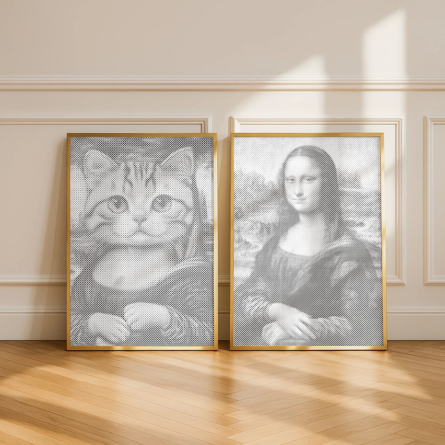 Mona Lisa Cat | Dot Painting Kit