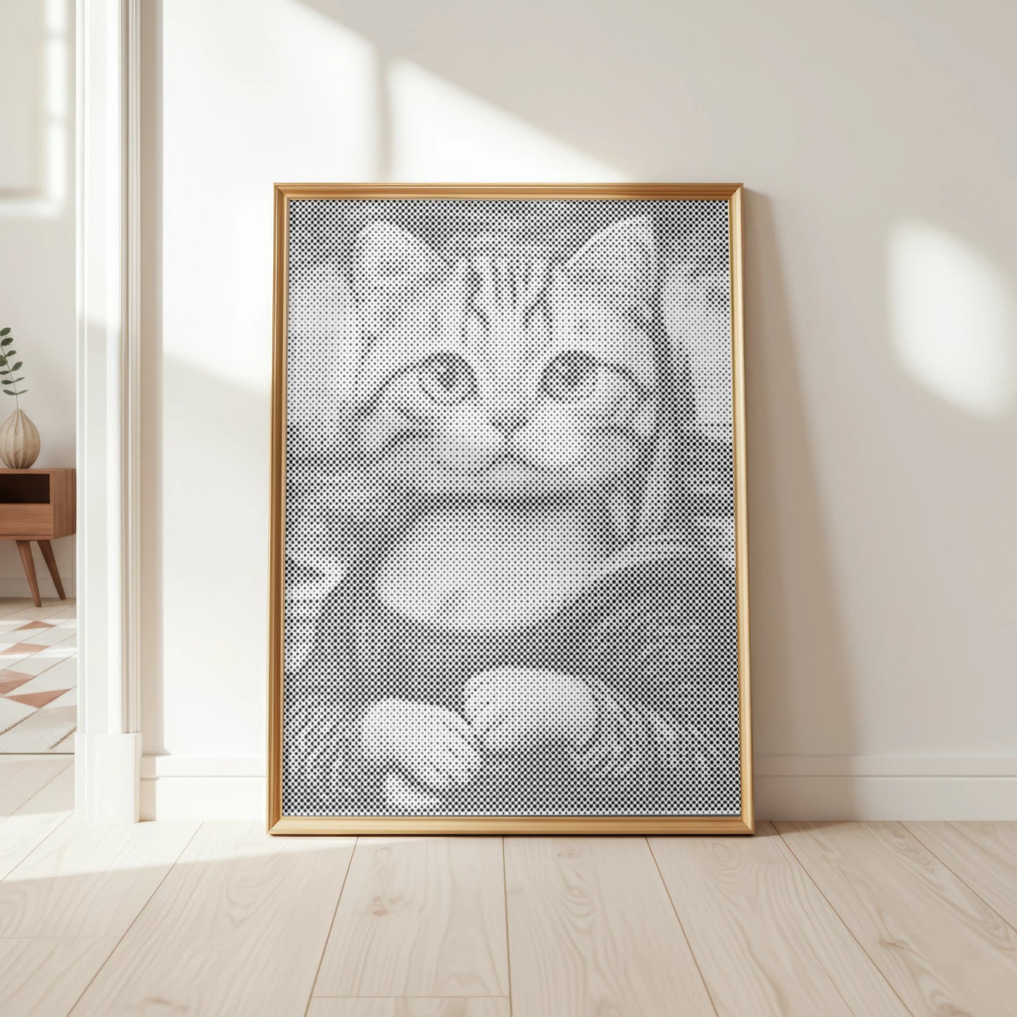 Mona Lisa Cat | Dot Painting Kit