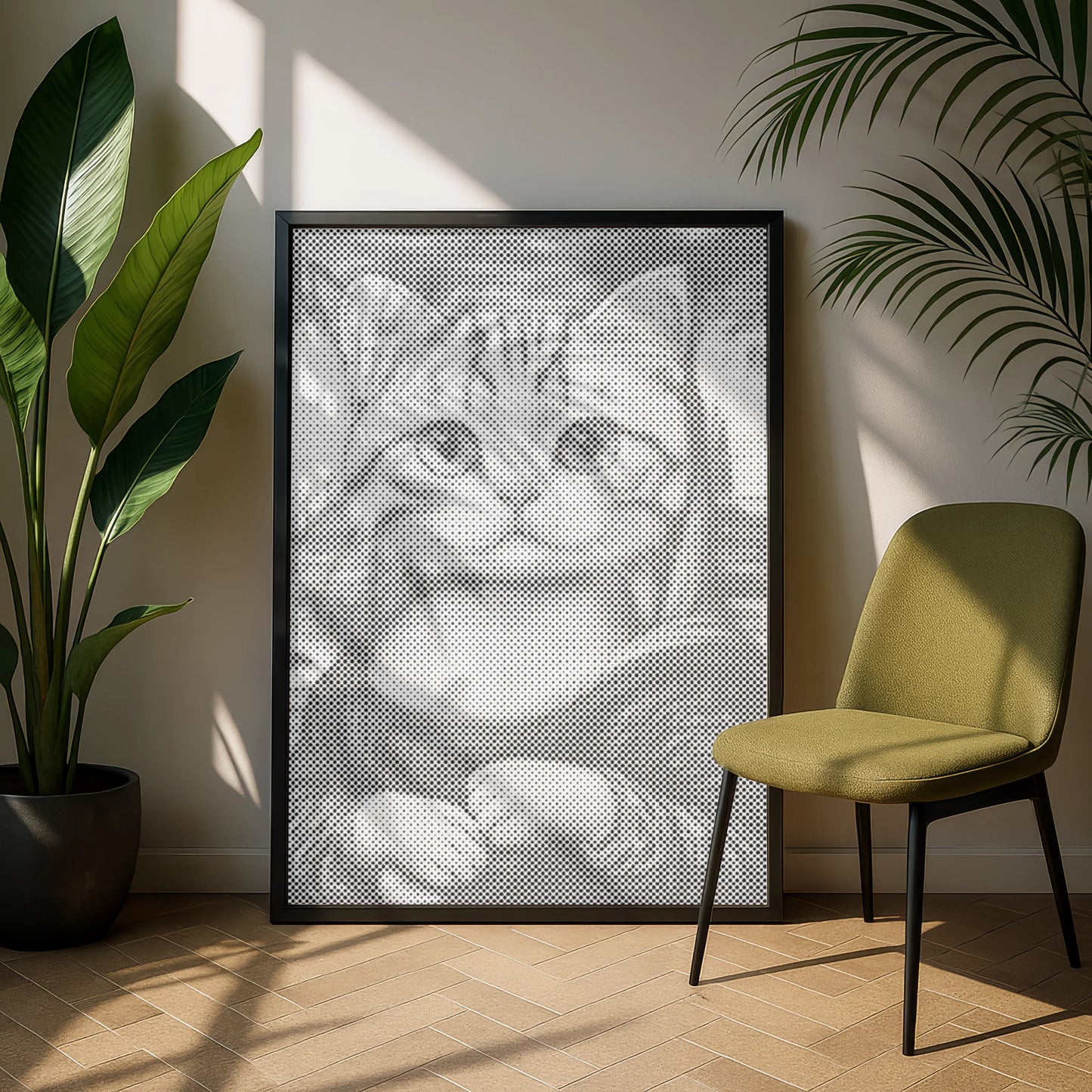 Mona Lisa Cat | Dot Painting Kit