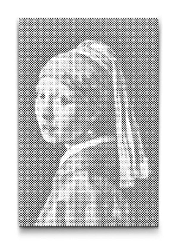 Dot Painting Girl Pearl Earring Kit | Paint by Dots

