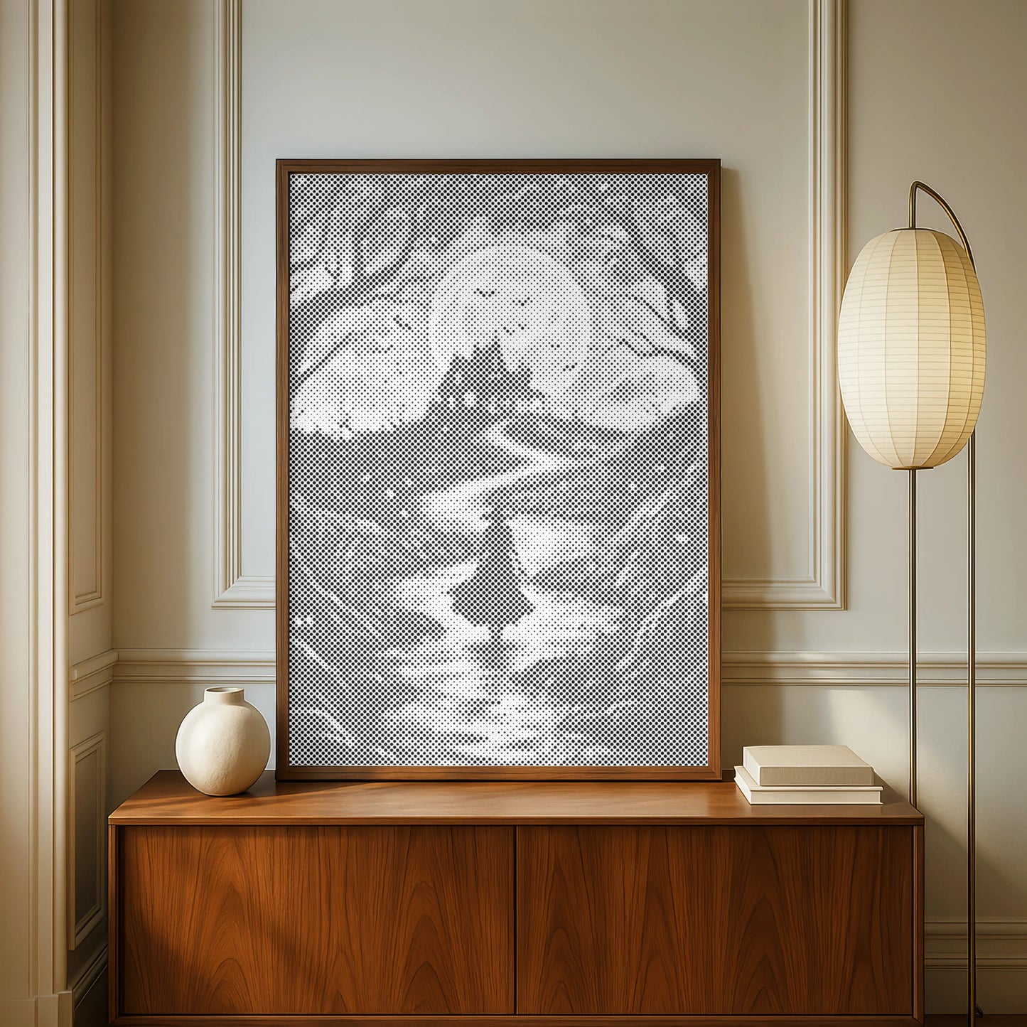 Path to Haunted House | Dot Painting Kit
