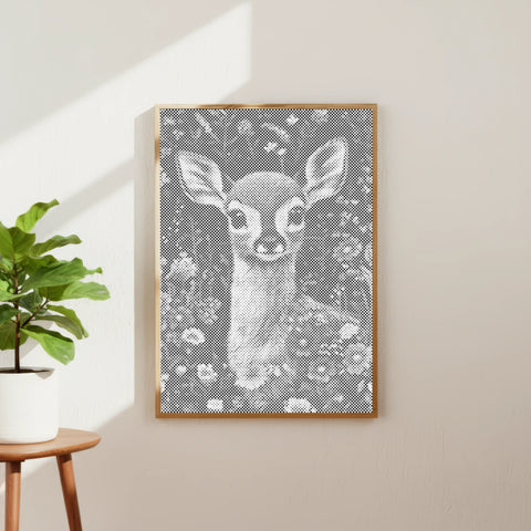 Quiet Meadow Fawn | Dot Painting Kit