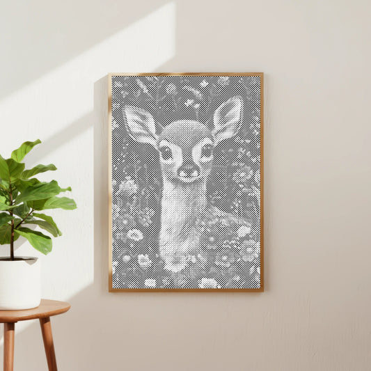 Quiet Meadow Fawn | Dot Painting Kit
