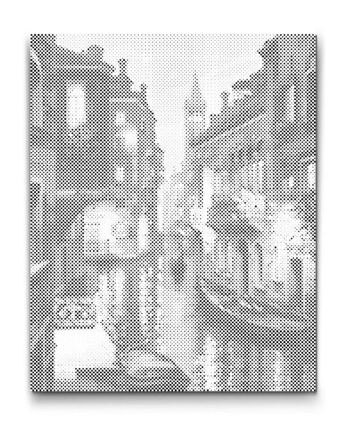 Venice at Night | Dot Painting Kit finished dot painting artwork