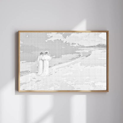 Summer Evening on Skagen's Beach, PS Krøyer | Dot Painting Kit