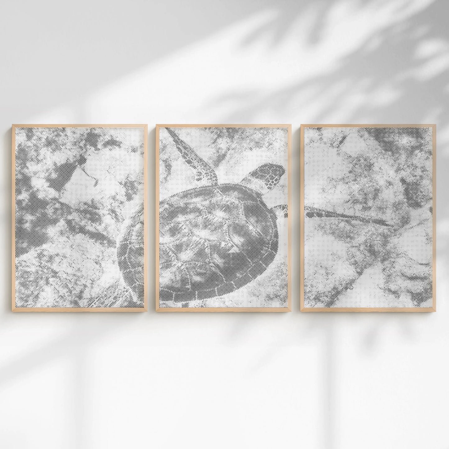 Sea Turtle Ocean Multi Panel | Dot Painting Kit