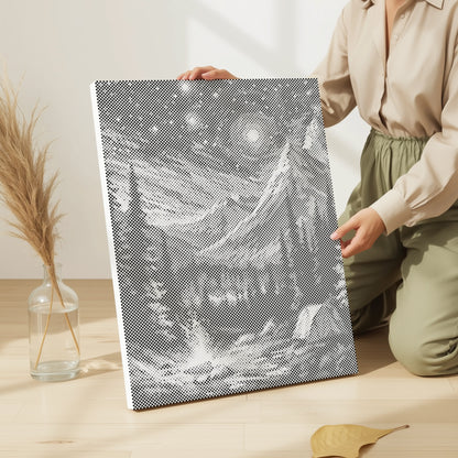 Starry Sky by the Campfire | Dot Painting Kit