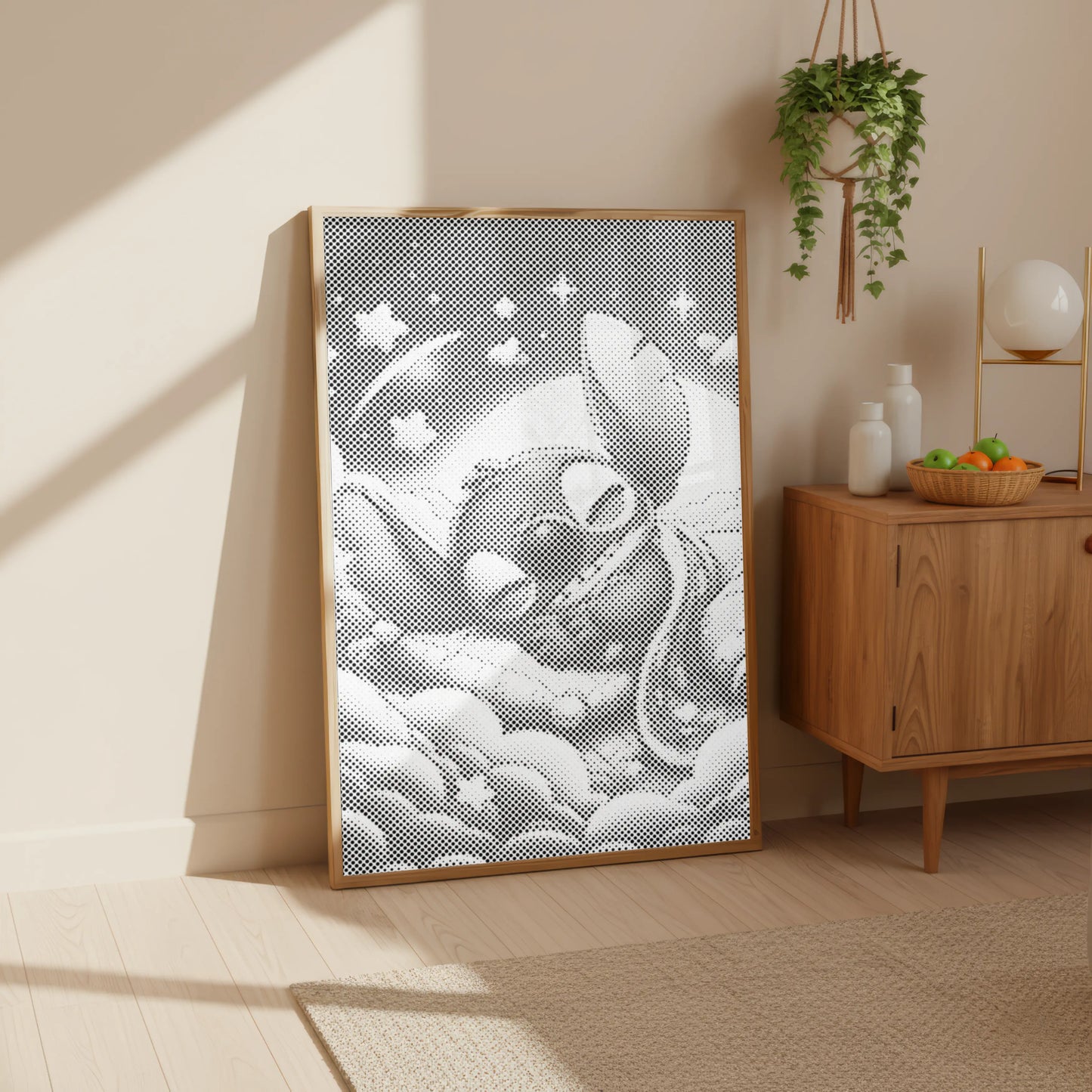 Stitch Sleeping on Clouds | Dot Painting Kit