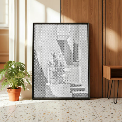 Sunny Balcony | Dot Painting Kit