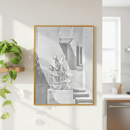 Sunny Balcony | Dot Painting Kit