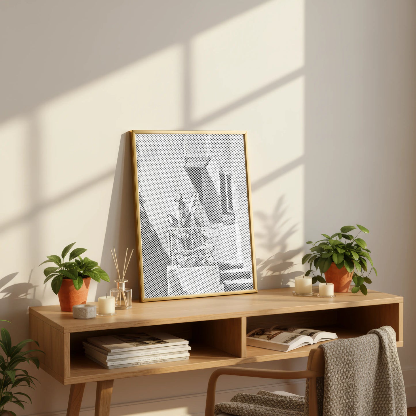 Sunny Balcony | Dot Painting Kit