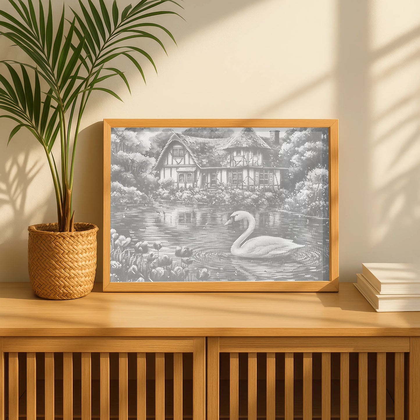 Swan at the Lake | Dot Painting Kit