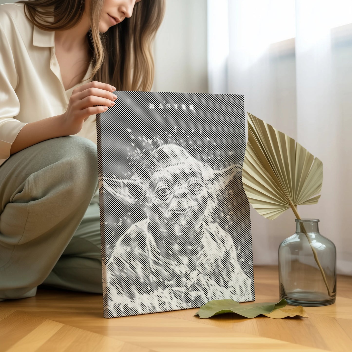 yoda The Quiet Master | Dot Painting Kit