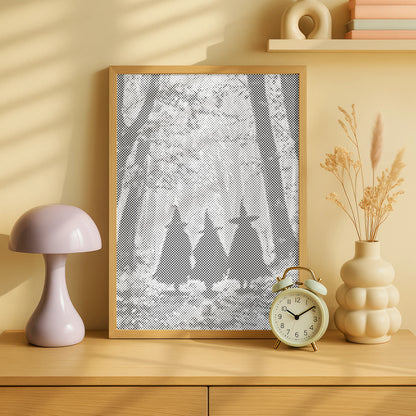 Three Witches in the Forest | Dot Painting Kit