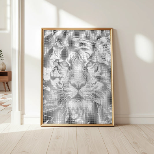 Tiger in the Jungle | Dot Painting Kit
