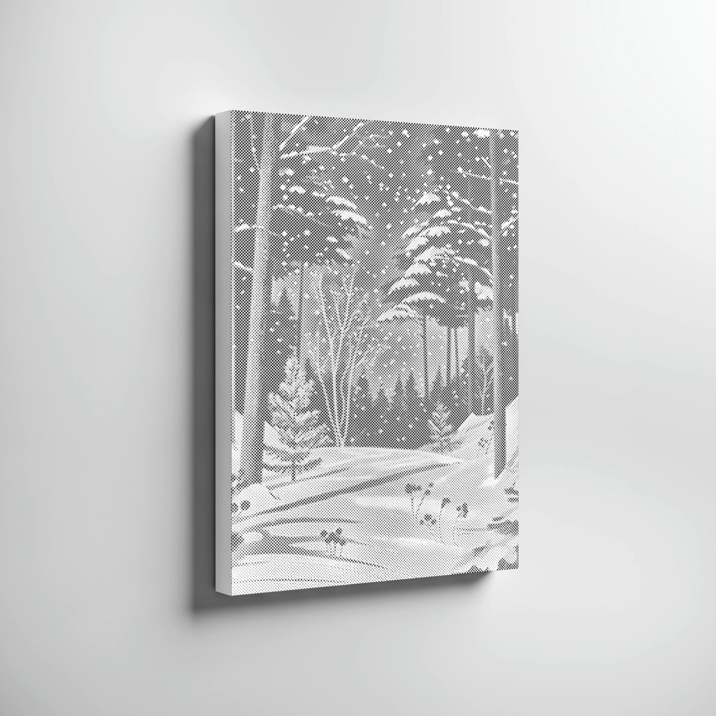 Winter Forest in Snow | Dot Painting Kit