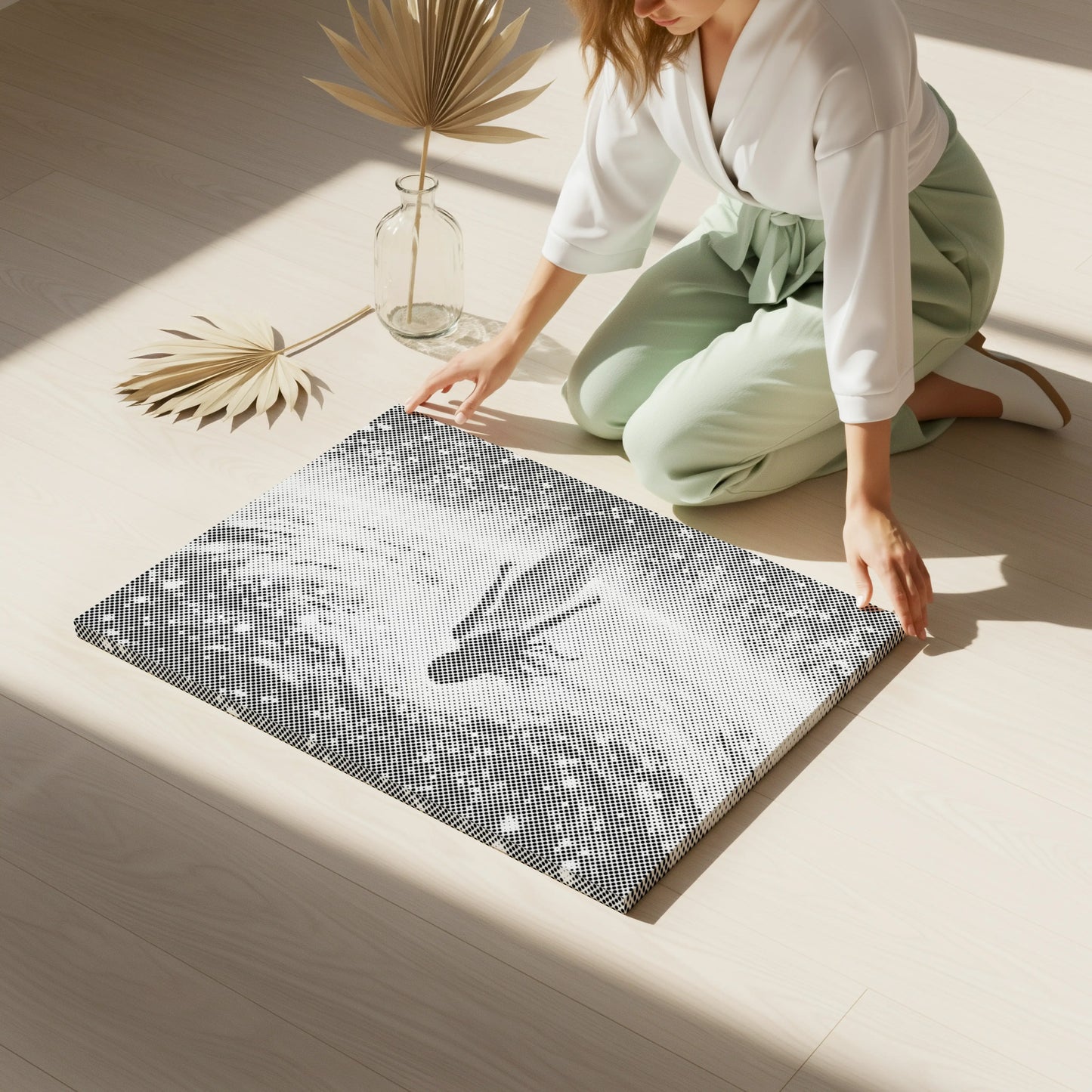 Woman in a Night Sky Light Field | Dot Painting Kit