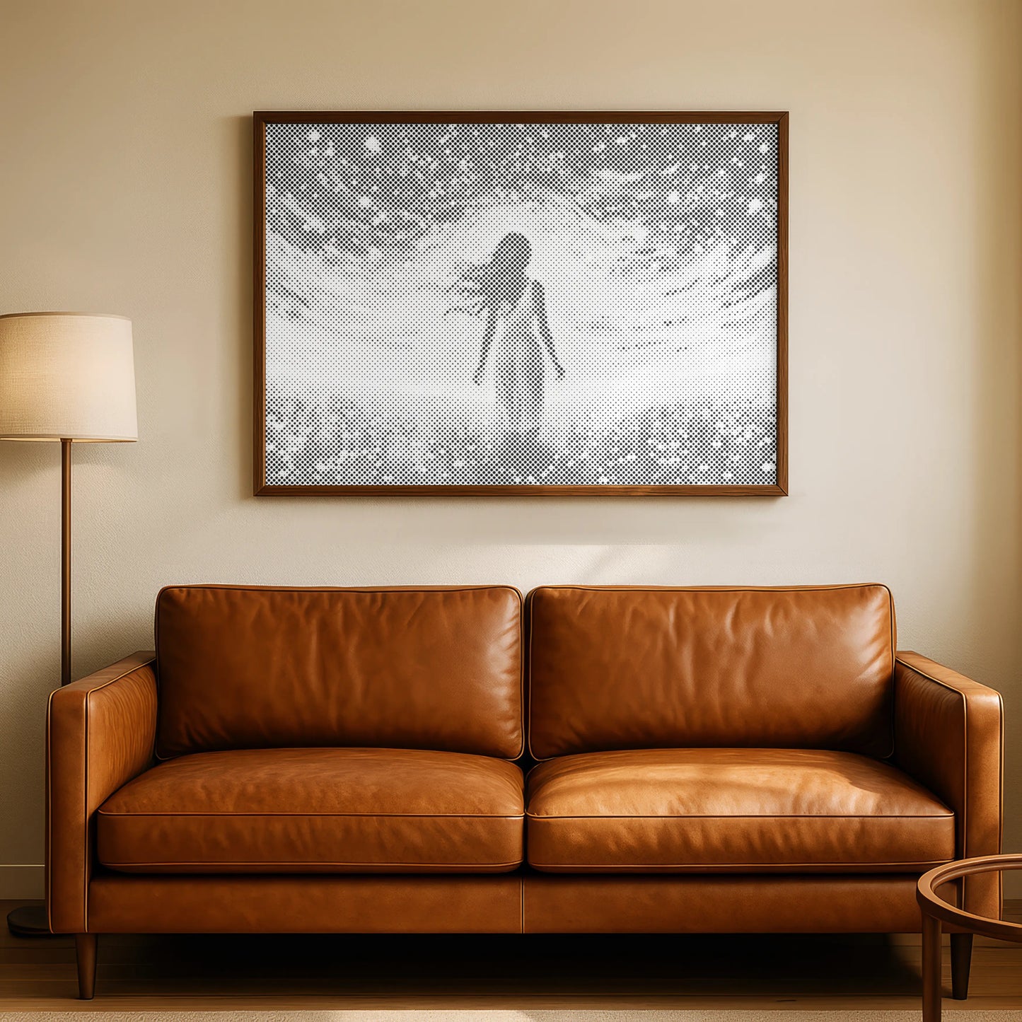 Woman in a Night Sky Light Field | Dot Painting Kit