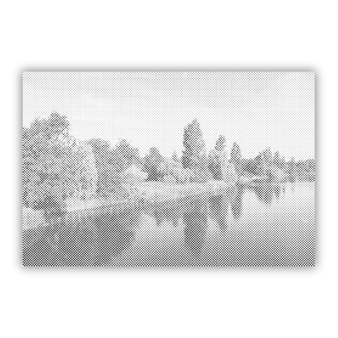 Hyde Park London | Dot Painting Kit finished dot painting artwork