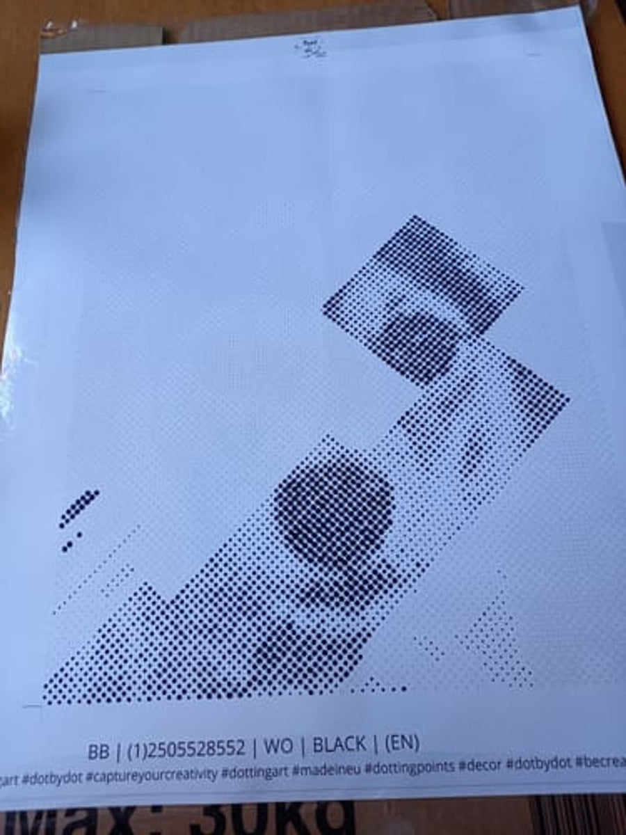 Customer review: Fun and excitement with the dot painting project from the very first dot.