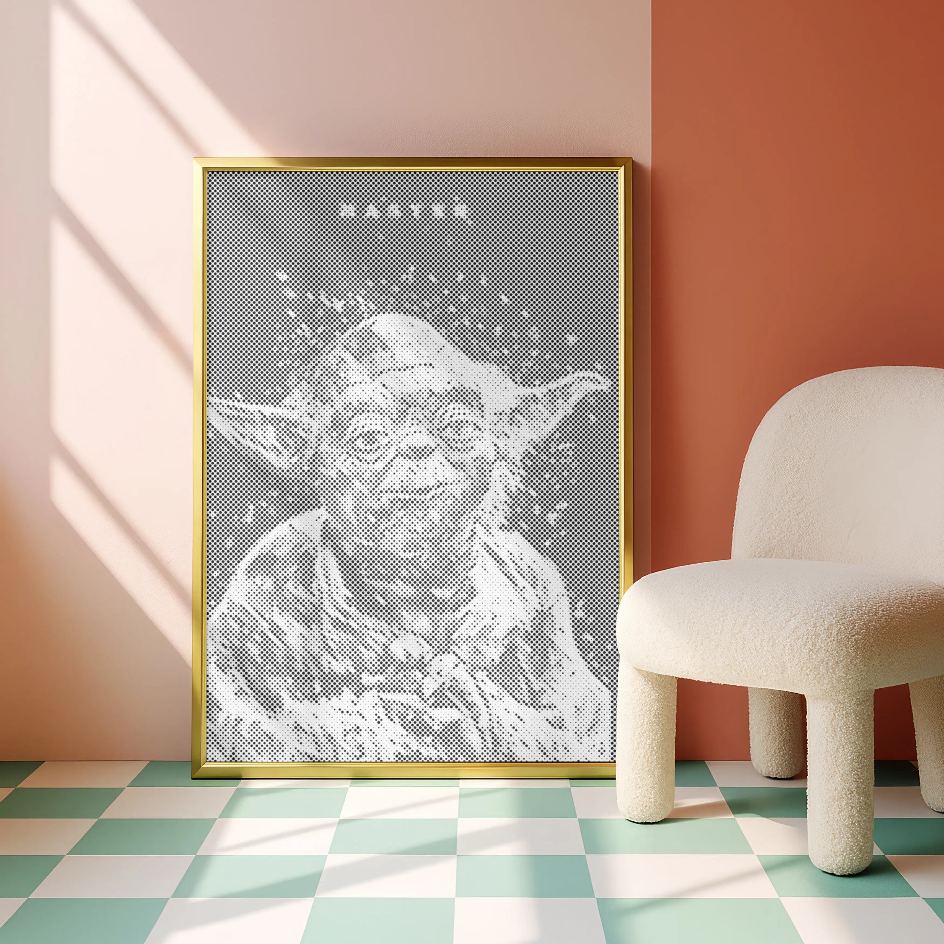 The Quiet Master | Dot Painting Kit star wars
